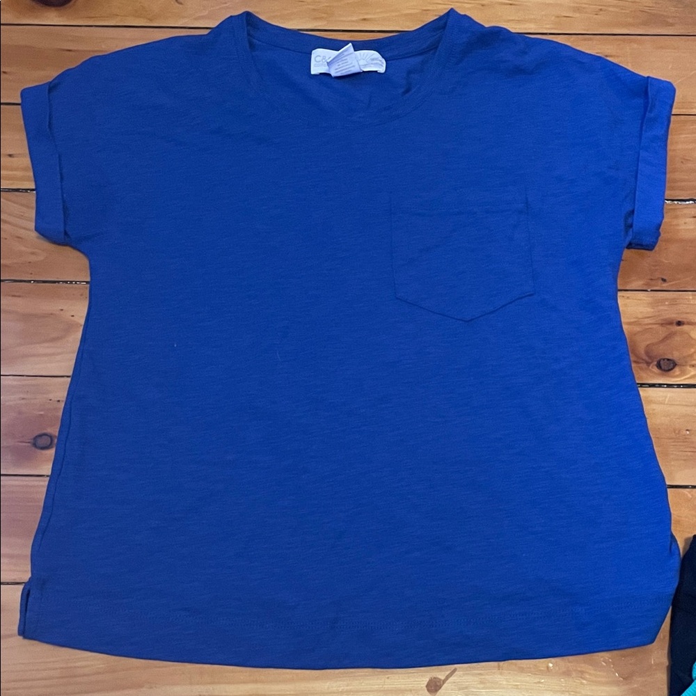 C&C California Blue Crop Top